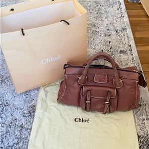Authentic 💖Chloe💖Edith Satchel in ✨Whiskey✨🥃